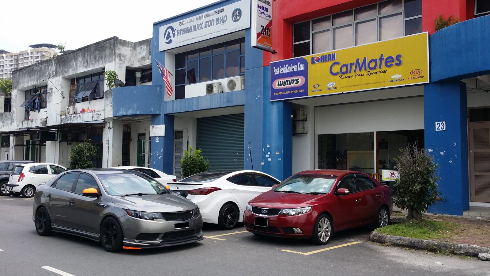 Workshop front exterior