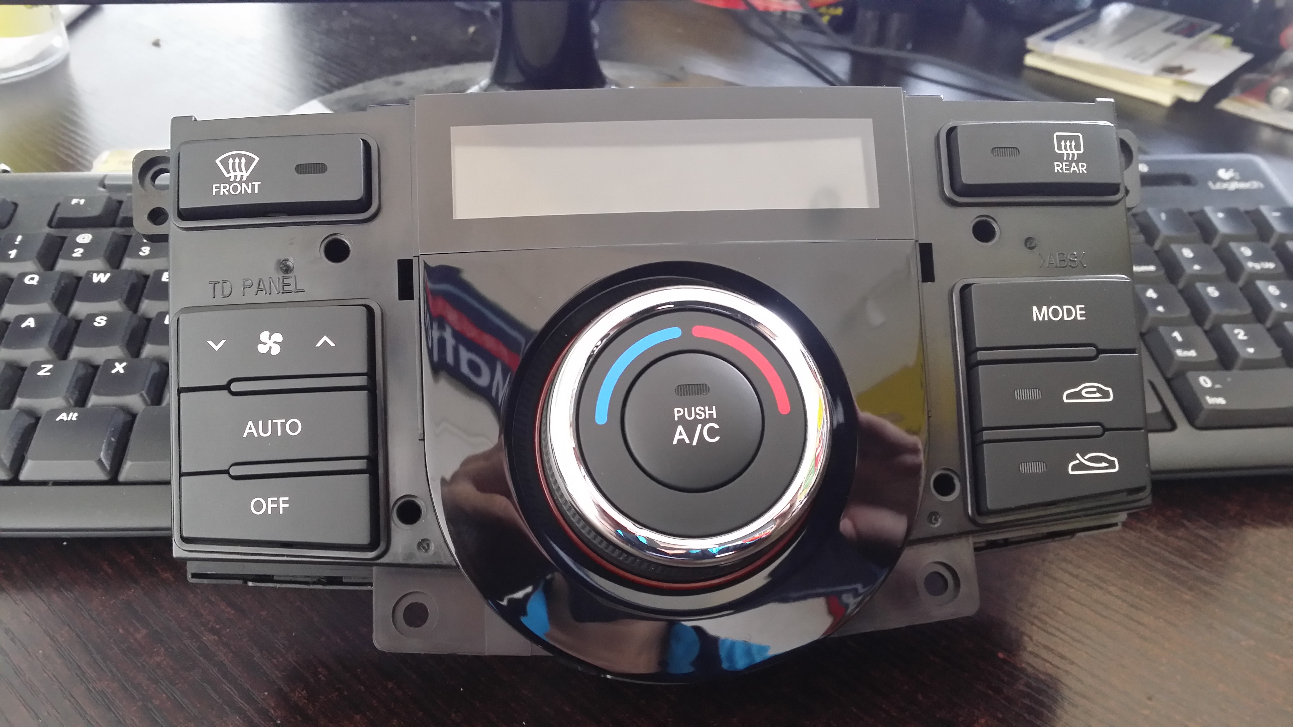 Air-conditioning control panel repair